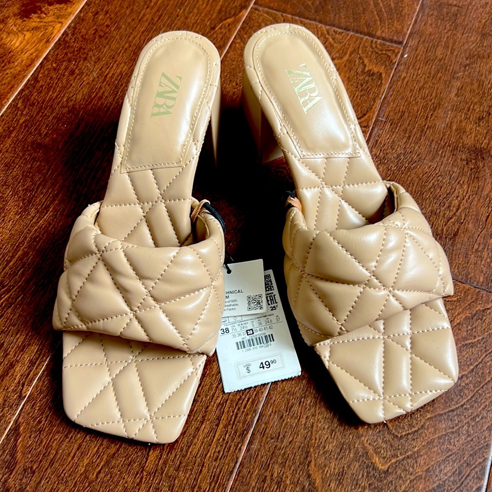 Zara shoes size 38 or US 7.5